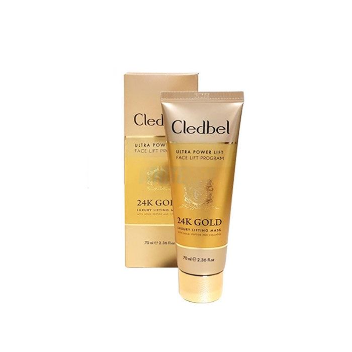 ⤷ Cledbel 24K Gold - Maske für das Gesicht