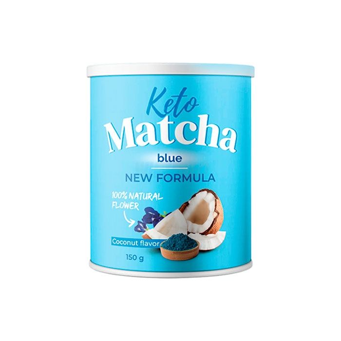 ⤷ Keto Matcha Blue - биоактивный коктейль для похудения