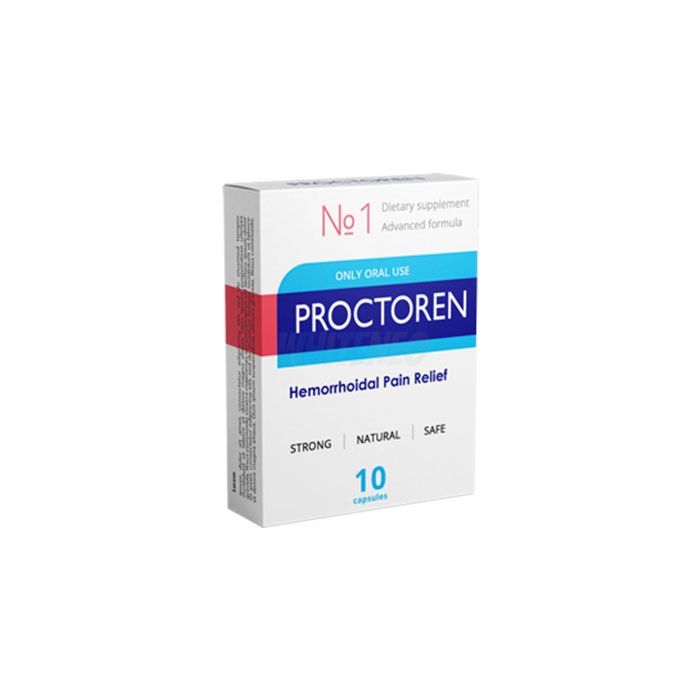 ⤷ Proctoren - from the problem with hemorrhoids