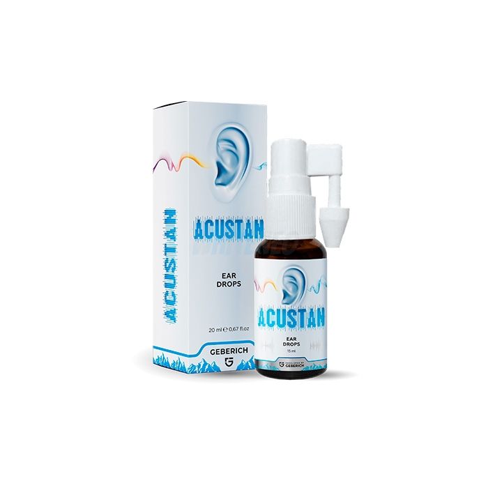 ⤷ Acustan drops - drops to improve hearing