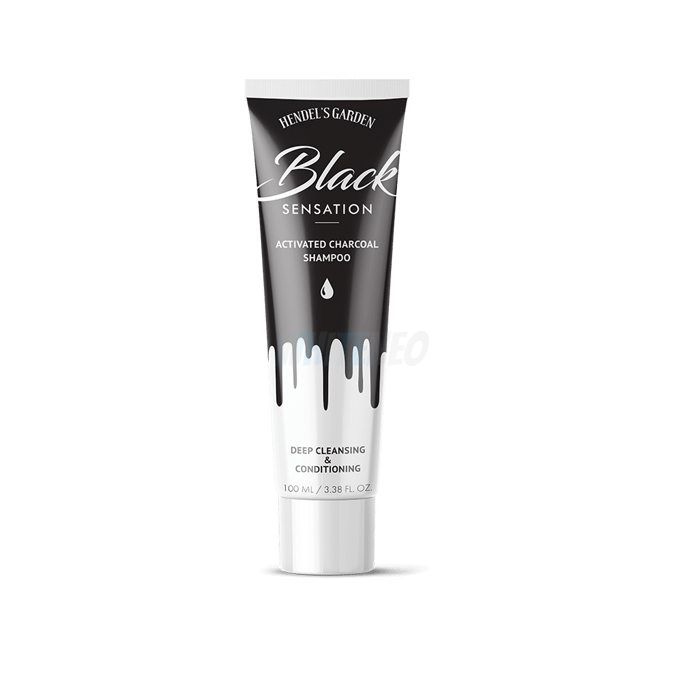 ⤷ Black Sensation - detox shampoo with natural ingredients