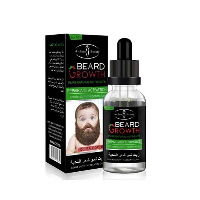 ⤷ Beard Growth Oil - produto de crecemento do cabelo